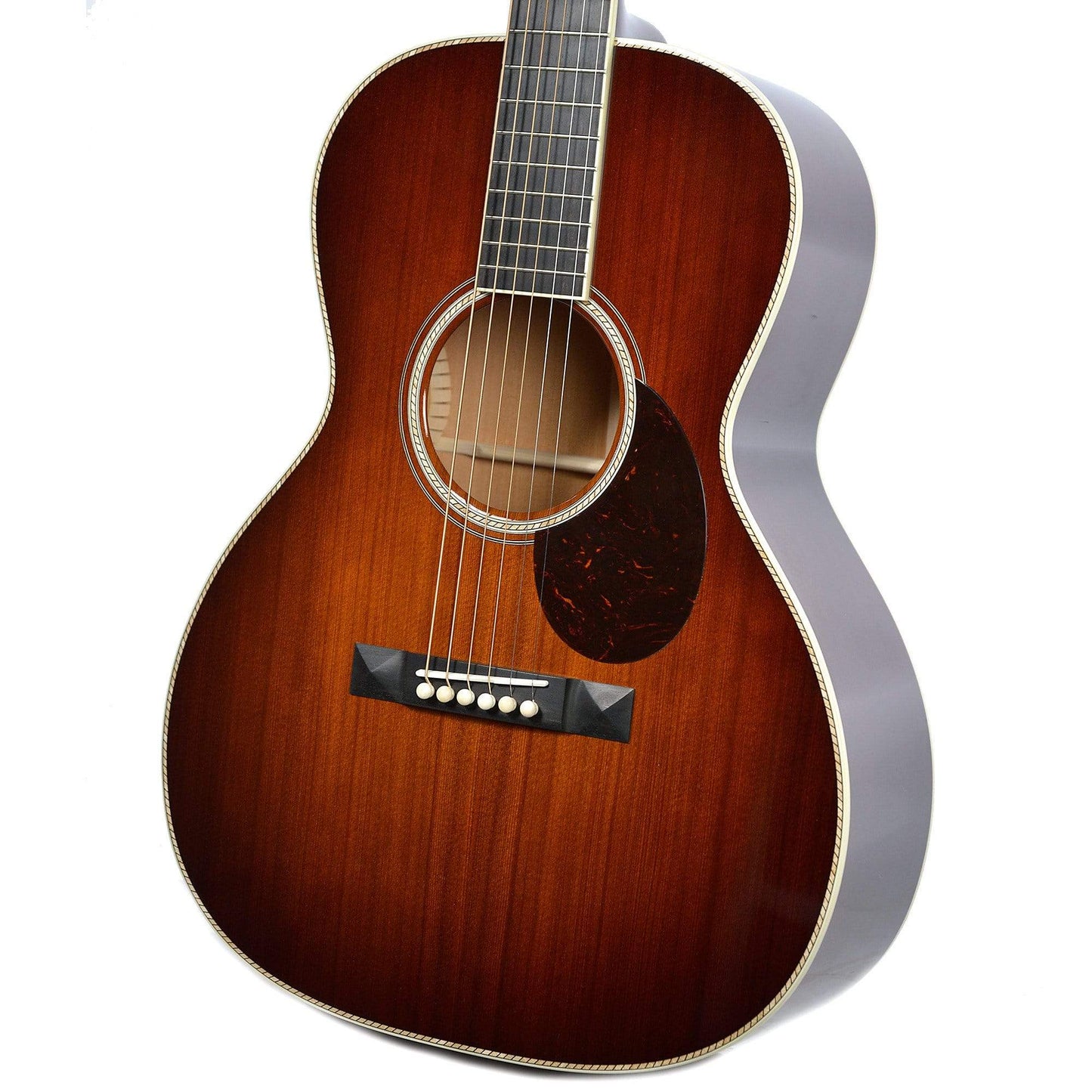 Santa Cruz H13 Model 13-Fret Redwood/Mahogany Sunburst w/Cowboy Rope Top Purfle & Rosette Acoustic Guitars / Parlor