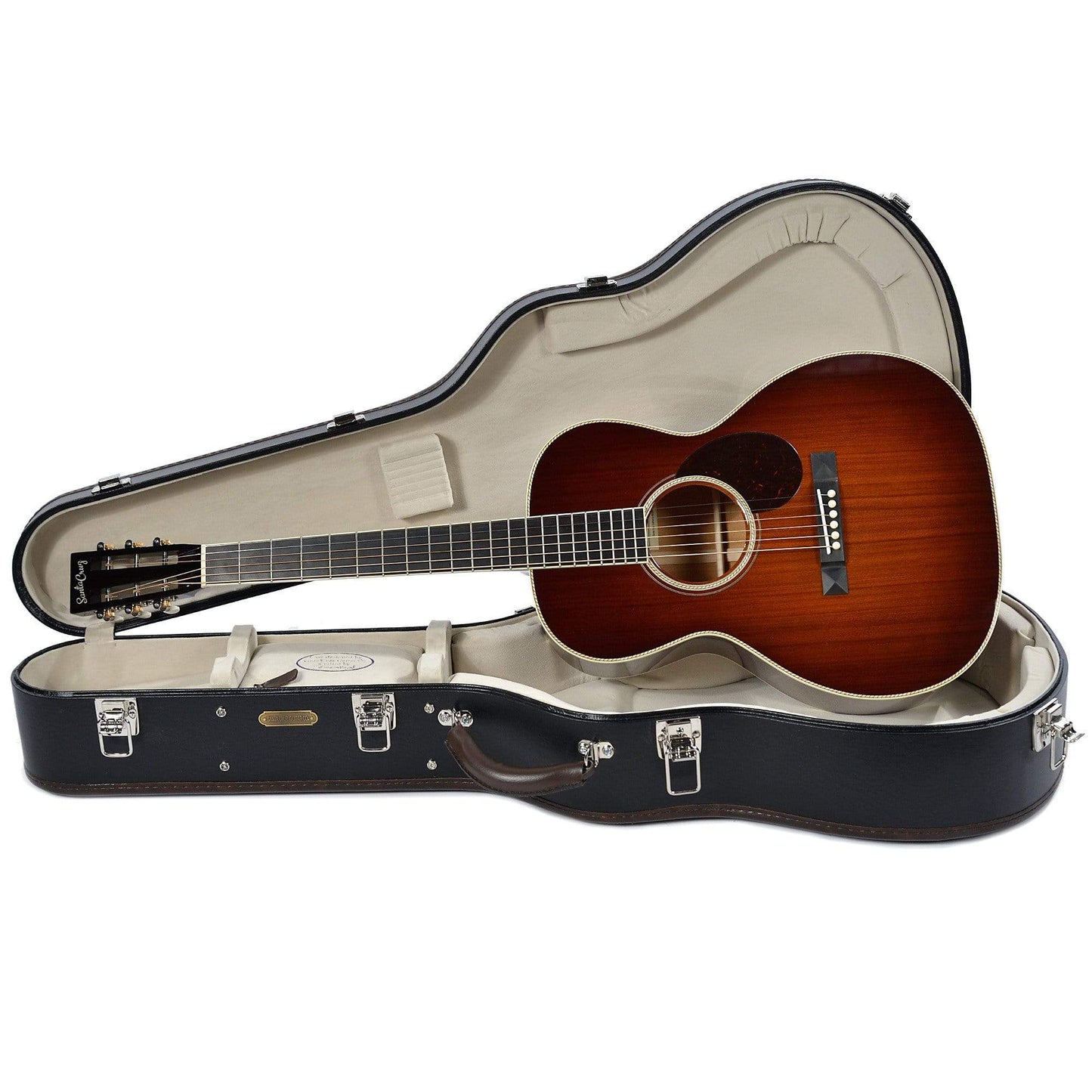 Santa Cruz H13 Model 13-Fret Redwood/Mahogany Sunburst w/Cowboy Rope Top Purfle & Rosette Acoustic Guitars / Parlor