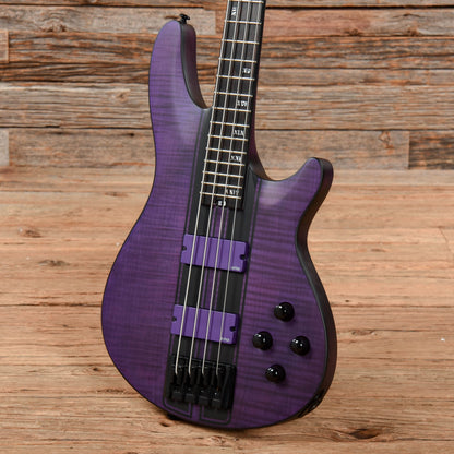 Schecter C-4 GT Transparent Purple Satin 2021 Bass Guitars / 4-String