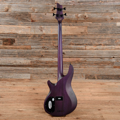 Schecter C-4 GT Transparent Purple Satin 2021 Bass Guitars / 4-String