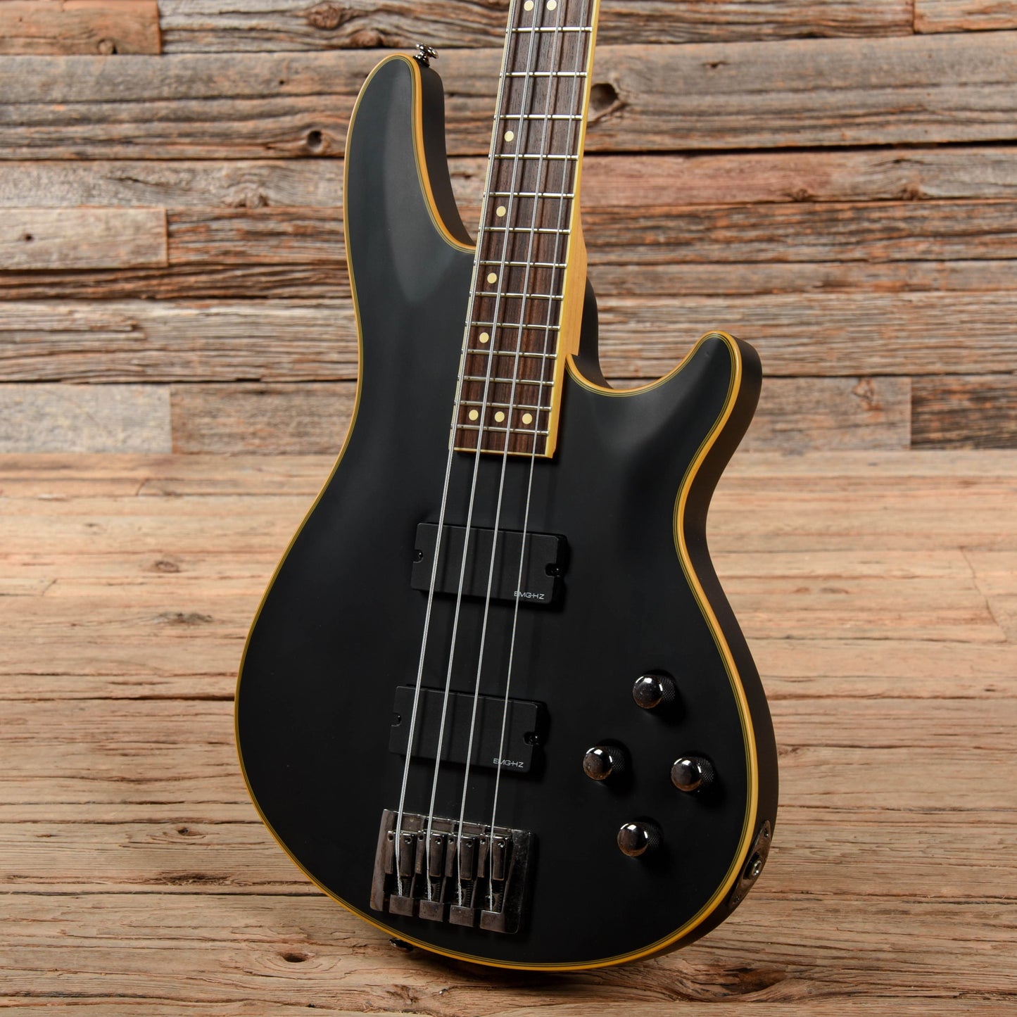 Schecter Diamond Series C-4 Custom Satin Black 2009 Bass Guitars / 4-String