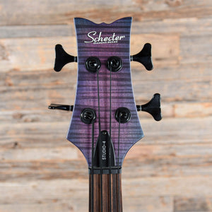 Schecter stiletto studio 4 deals purple burst