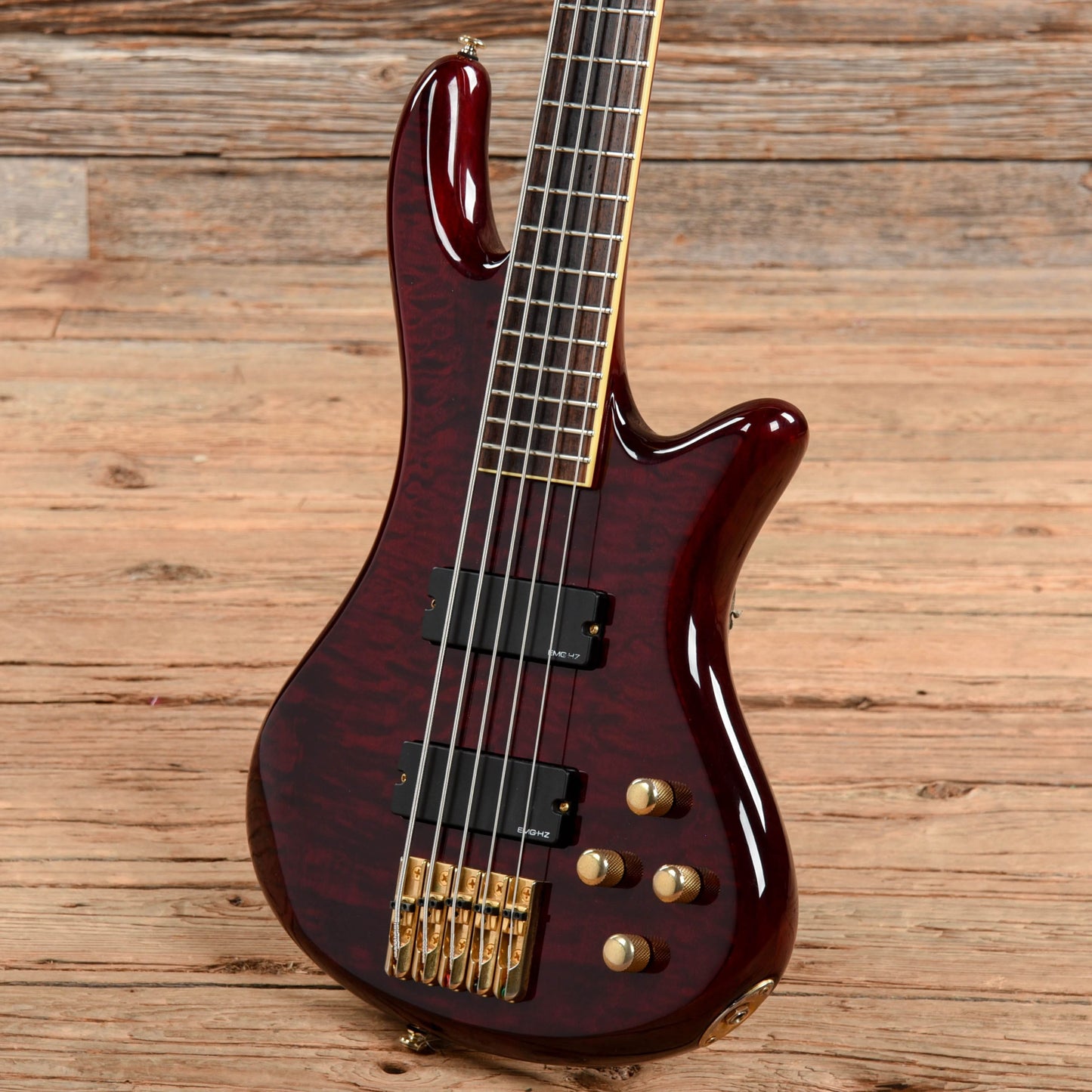 Schecter Diamond Series Elite 5 Black Cherry Bass Guitars / 5-String or More