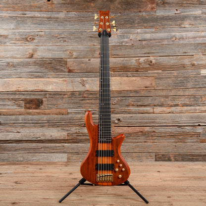 Schecter Stiletto Studio-6 Active 6-String Bass Honey Satin Bass Guitars / 5-String or More