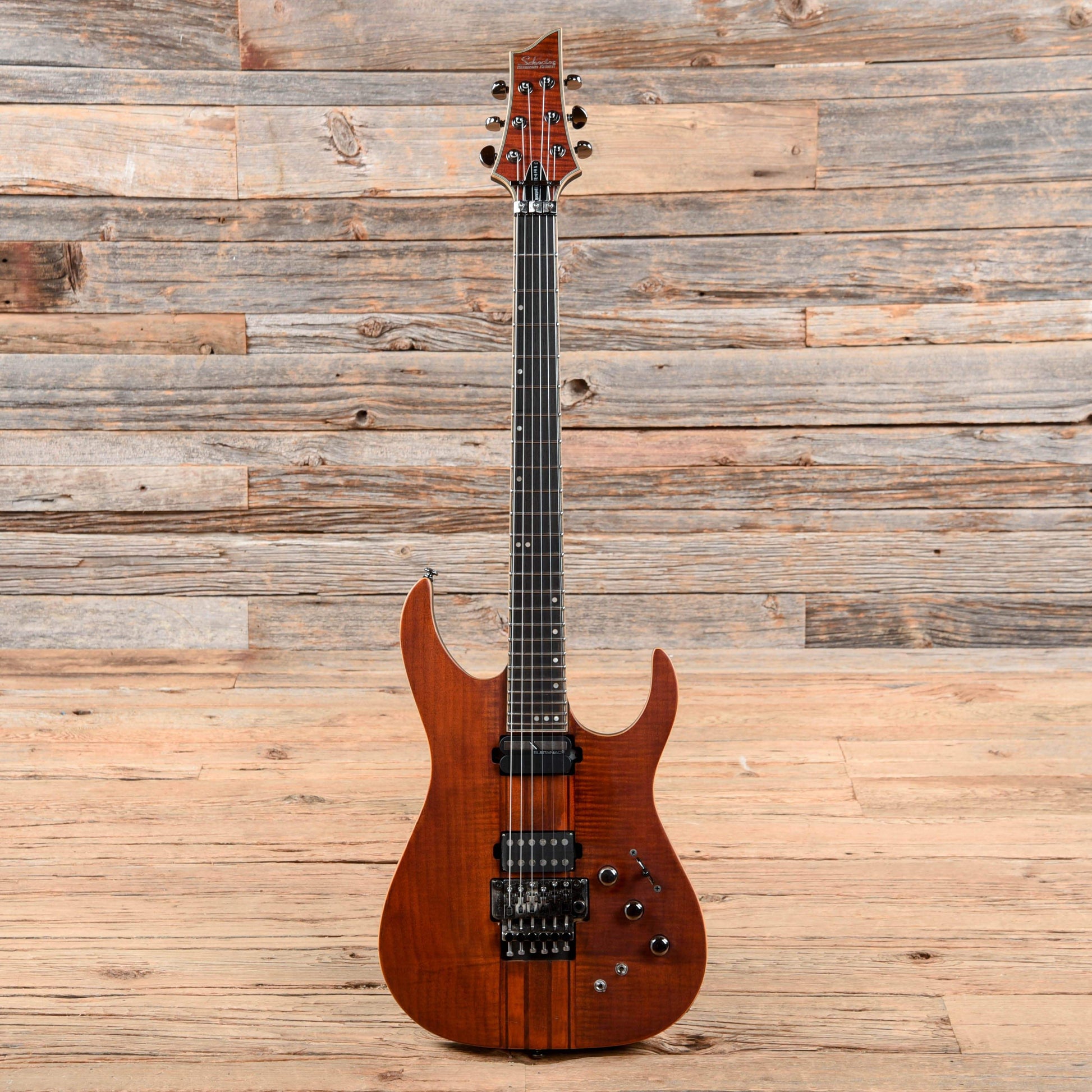 Schecter Banshee Elite-6 FR S Sustainiac w/ Floyd Rose Cat's Eye Pearl 2016 Electric Guitars / Solid Body