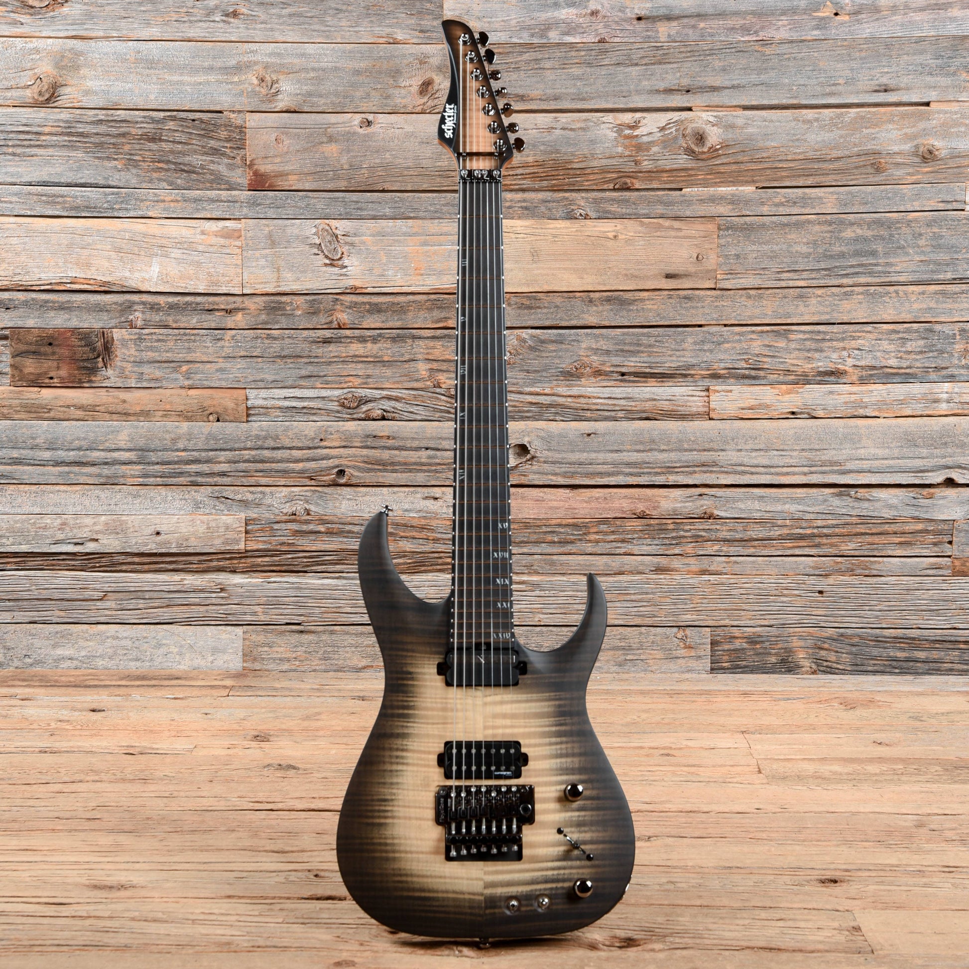 Schecter Banshee Mach 7 FR-S Ember Burst 2019 Electric Guitars / Solid Body