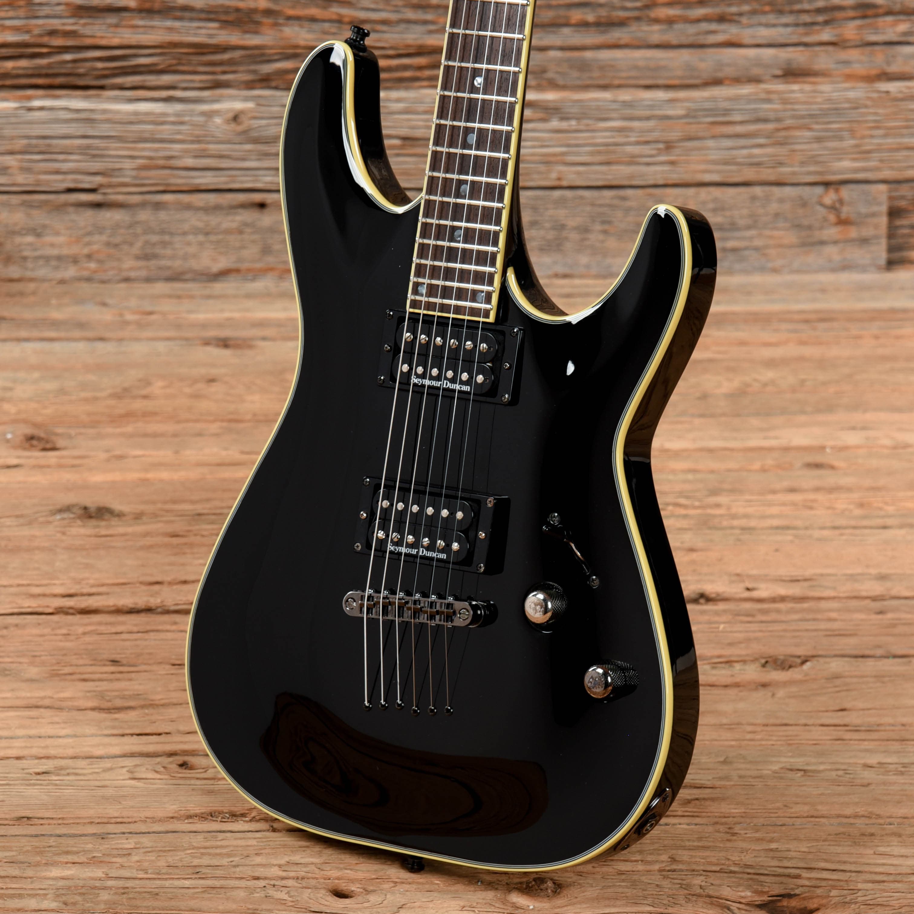 Schecter Blackjack EX Black – Chicago Music Exchange