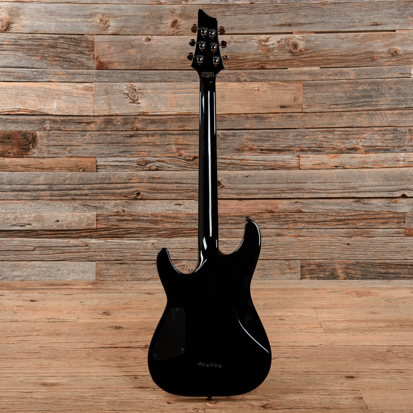 Schecter Blackjack EX Black Electric Guitars / Solid Body