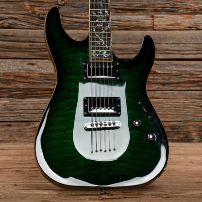 Schecter Diamond Series C-1 Classic Green Burst Electric Guitars / Solid Body