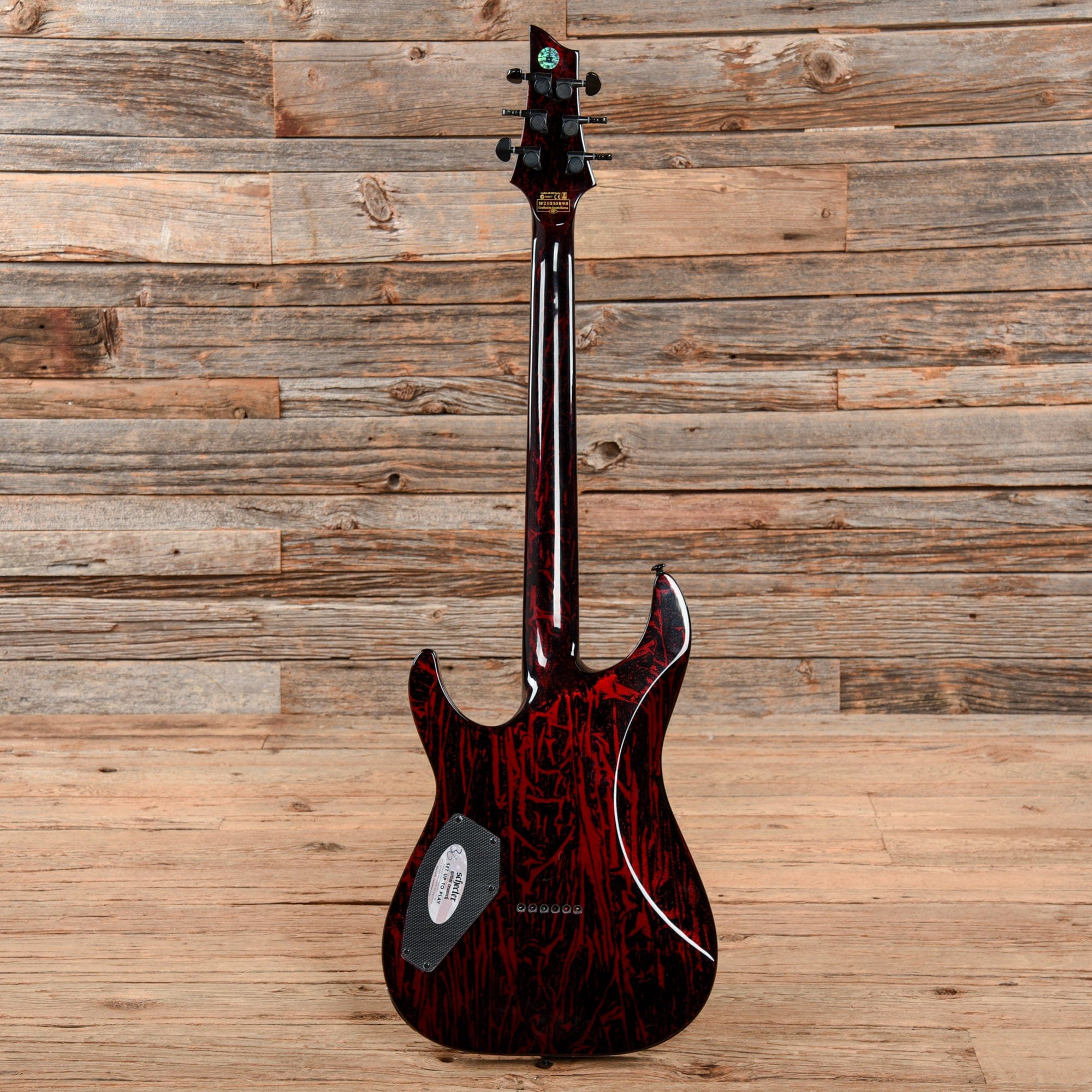 Schecter Diamond Series C-1 Silver Mountain Blood Moon 2021