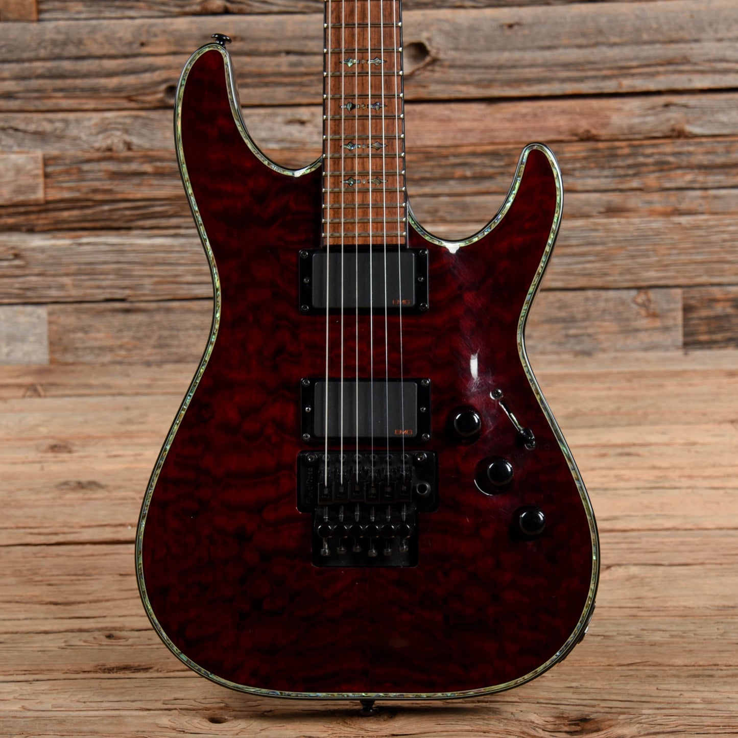 Schecter Hellraiser C-1 FR Black Cherry 2007 Electric Guitars / Solid Body