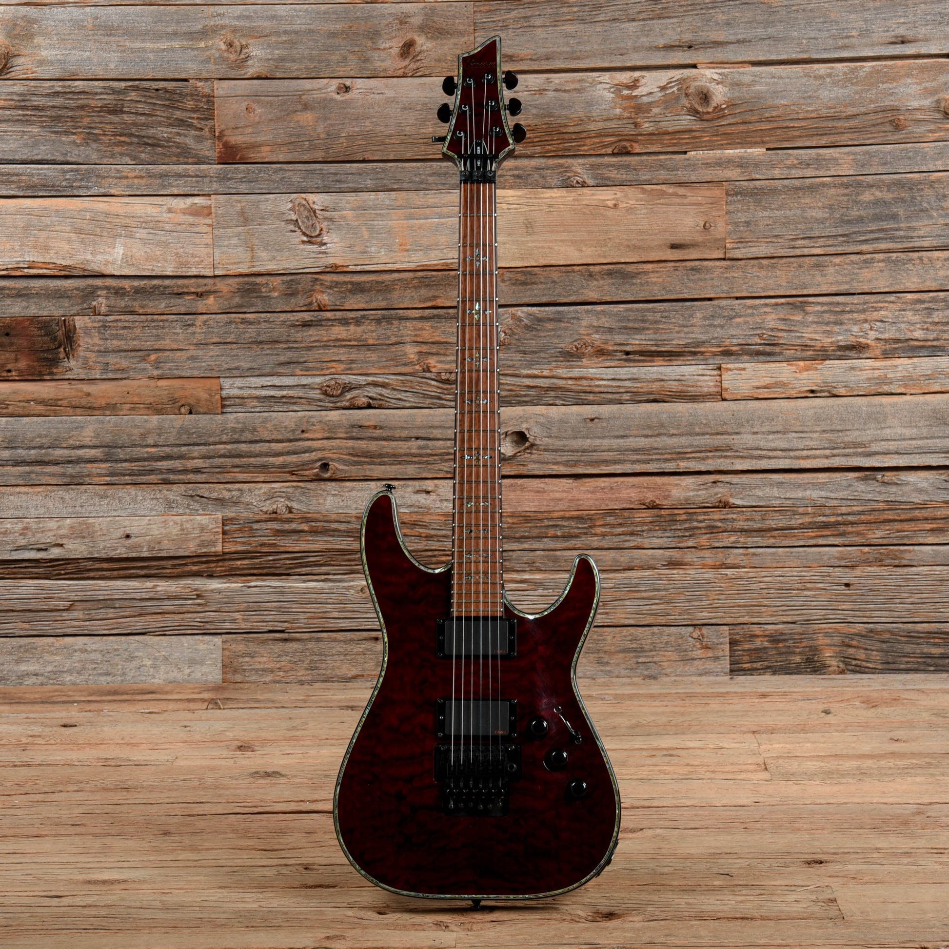 Schecter Hellraiser C-1 FR Black Cherry 2007 Electric Guitars / Solid Body