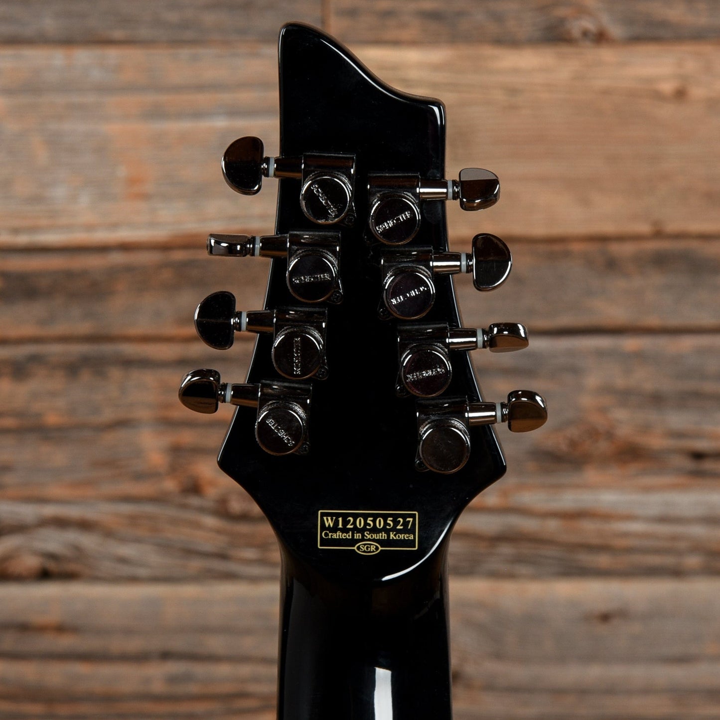 Schecter Hellraiser C-8 Black 2012 Electric Guitars / Solid Body