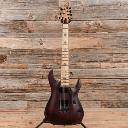 Schecter JL-7 Jeff Loomis 411 Signature 7-String Vampyre Red Satin 2014 Electric Guitars / Solid Body