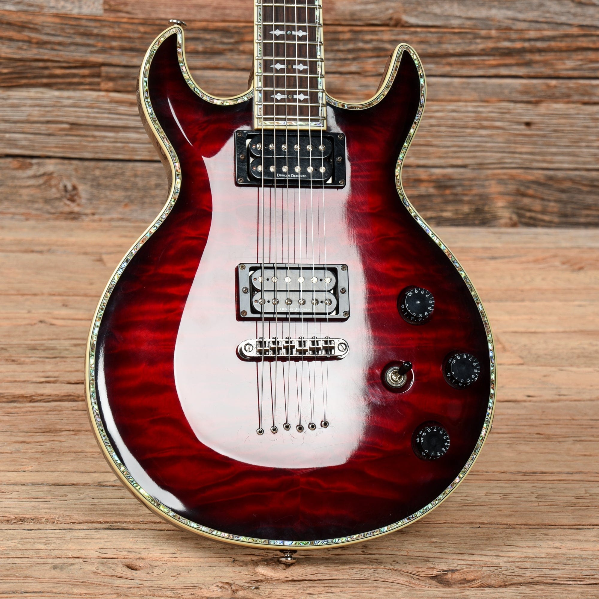 Schecter S-1 Elite Black Cherry – Chicago Music Exchange