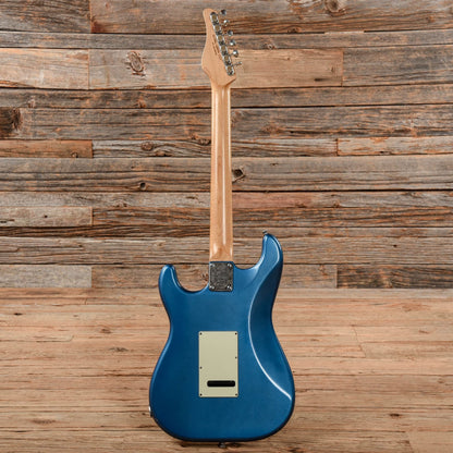 Schecter USA Custom Shop Traditional Wembley II Lake Placid Blue Aged Nitro Electric Guitars / Solid Body