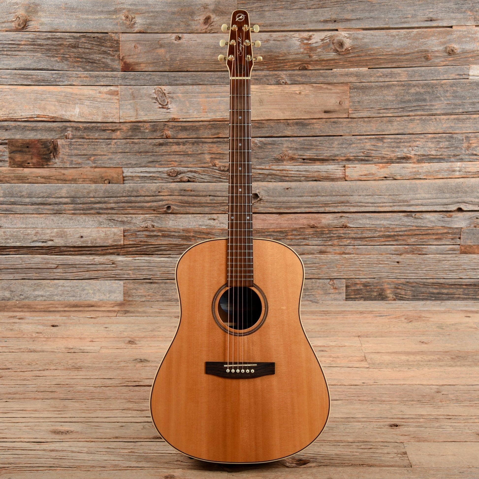 Seagull 25th Anniversary Limited Run Mahogany Spruce HG Dreadnought Natural Acoustic Guitars / Dreadnought