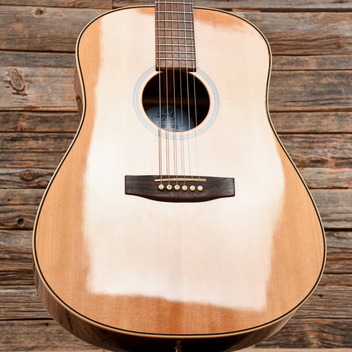 Seagull 25th Anniversary Limited Run Mahogany Spruce HG Dreadnought Natural Acoustic Guitars / Dreadnought