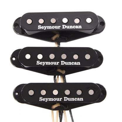 Seymour Duncan Custom Shop Psychedelic Strat Set Black Parts / Guitar Pickups