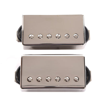 Seymour Duncan Green Magic Humbucker Set Nickel Cover Parts / Guitar Pickups