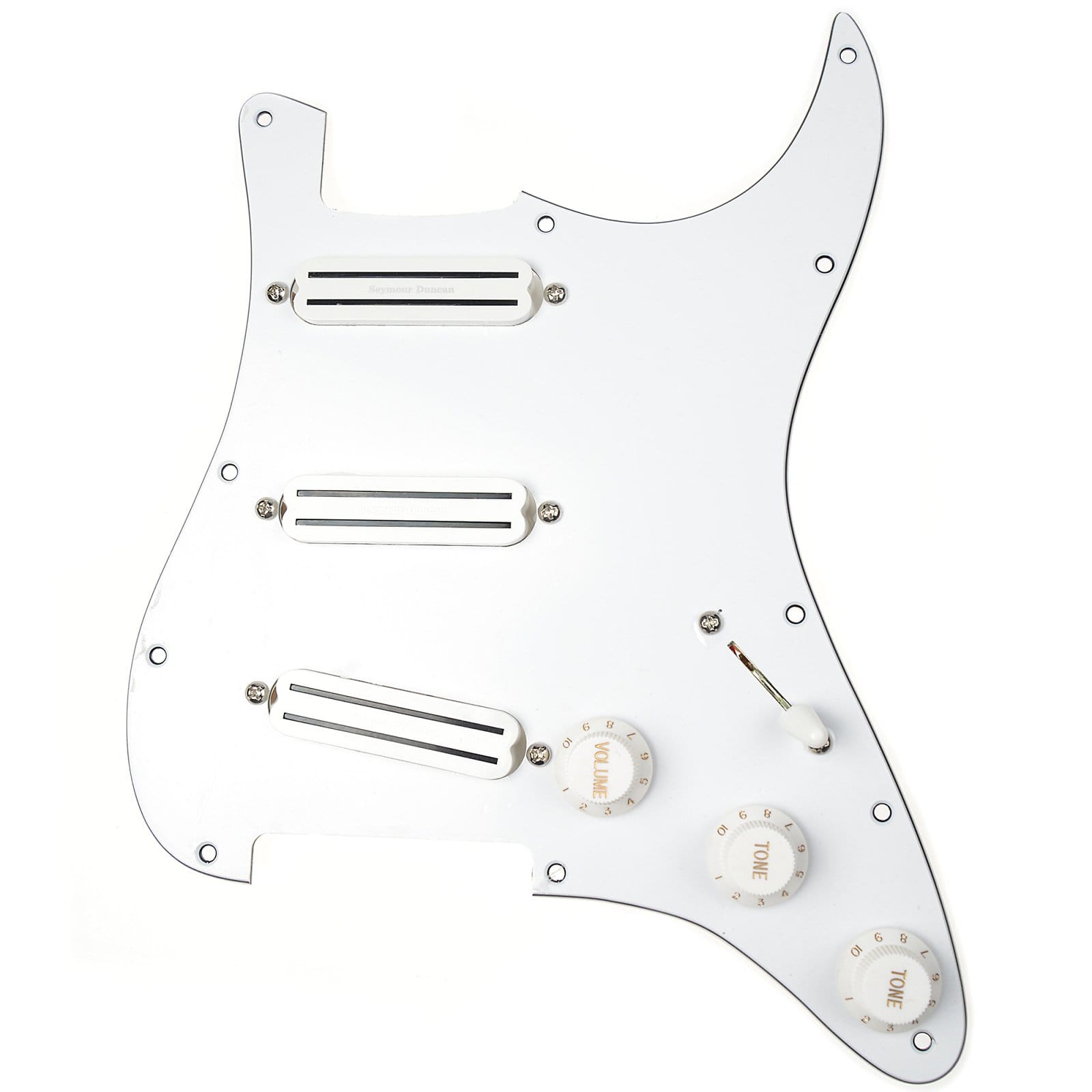 Seymour Duncan Triple Rails Fully Loaded Liberator Pickguard for Strat Parts / Pickguards