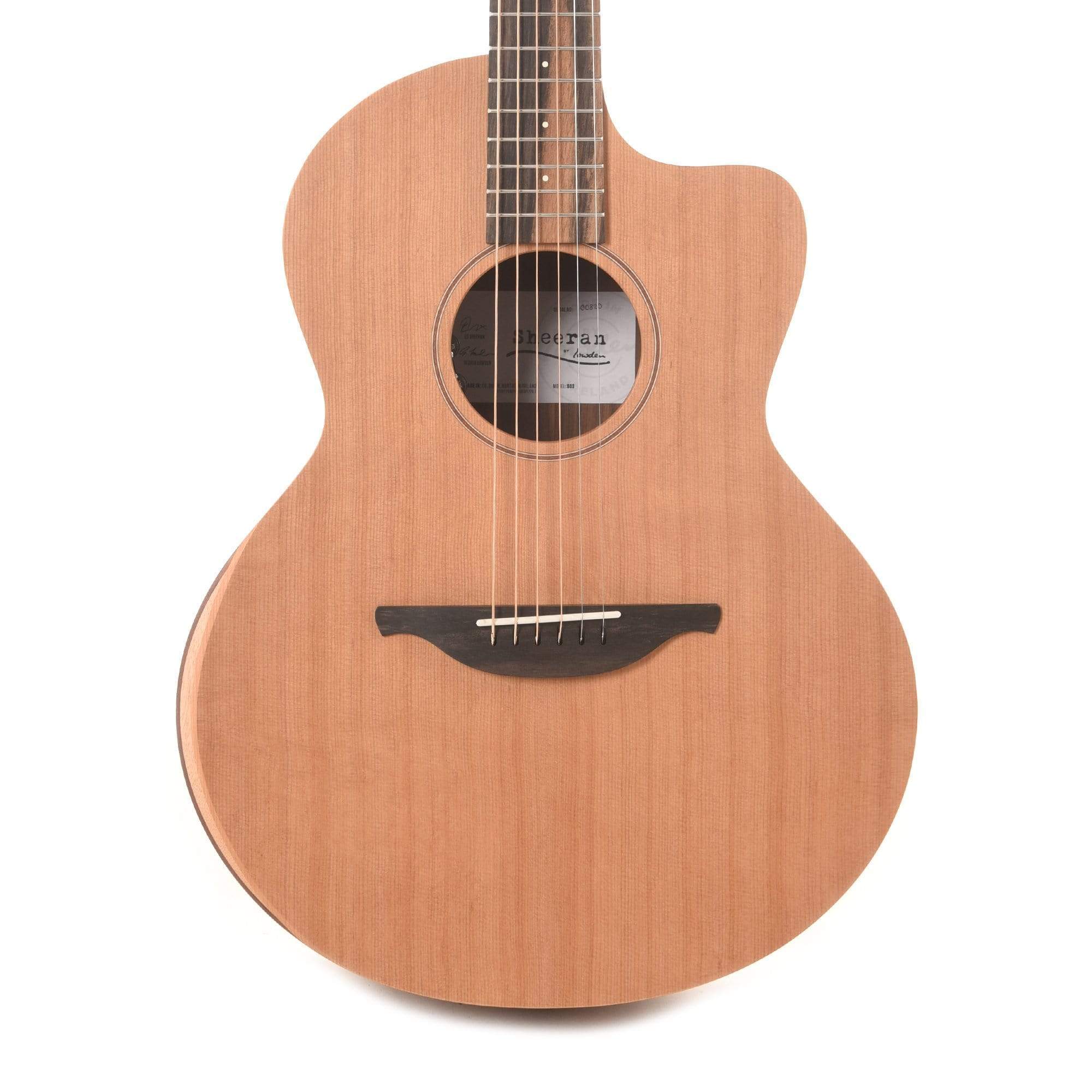 Sheeran by Lowden S03 Cutaway Cedar/Santos Rosewood w/Top Bevel & LR Baggs  Element VTC