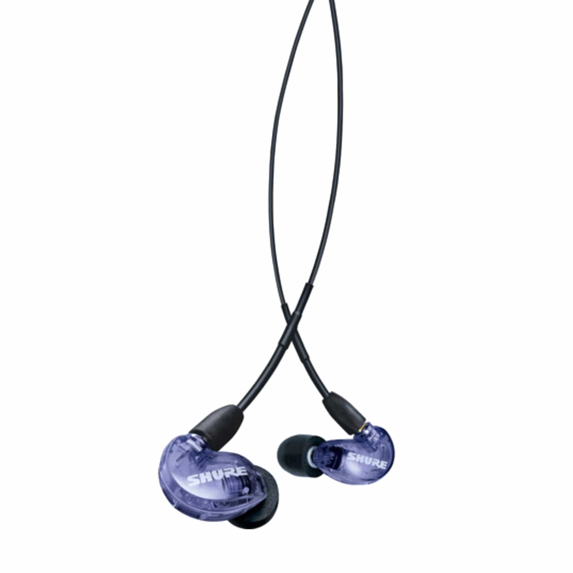 Shure SE215SPE-PL Professional Sound Isolation Earphones Purple