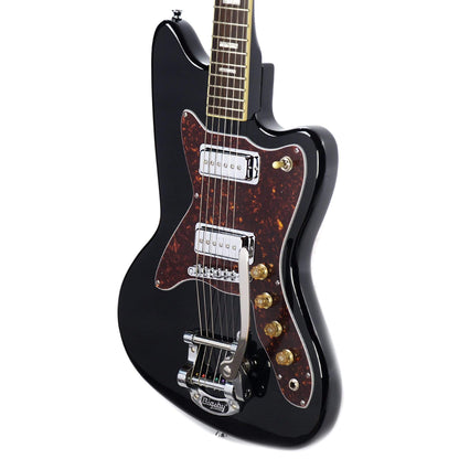 Silvertone 1478 Black Electric Guitars / Solid Body