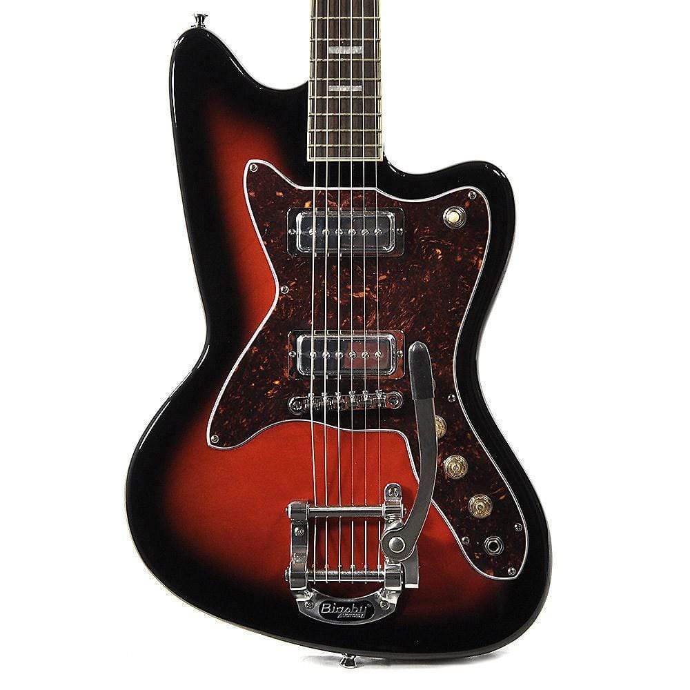 Silvertone 1478 Red Sunburst Electric Guitars / Solid Body