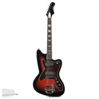 Silvertone 1478 Red Sunburst Electric Guitars / Solid Body