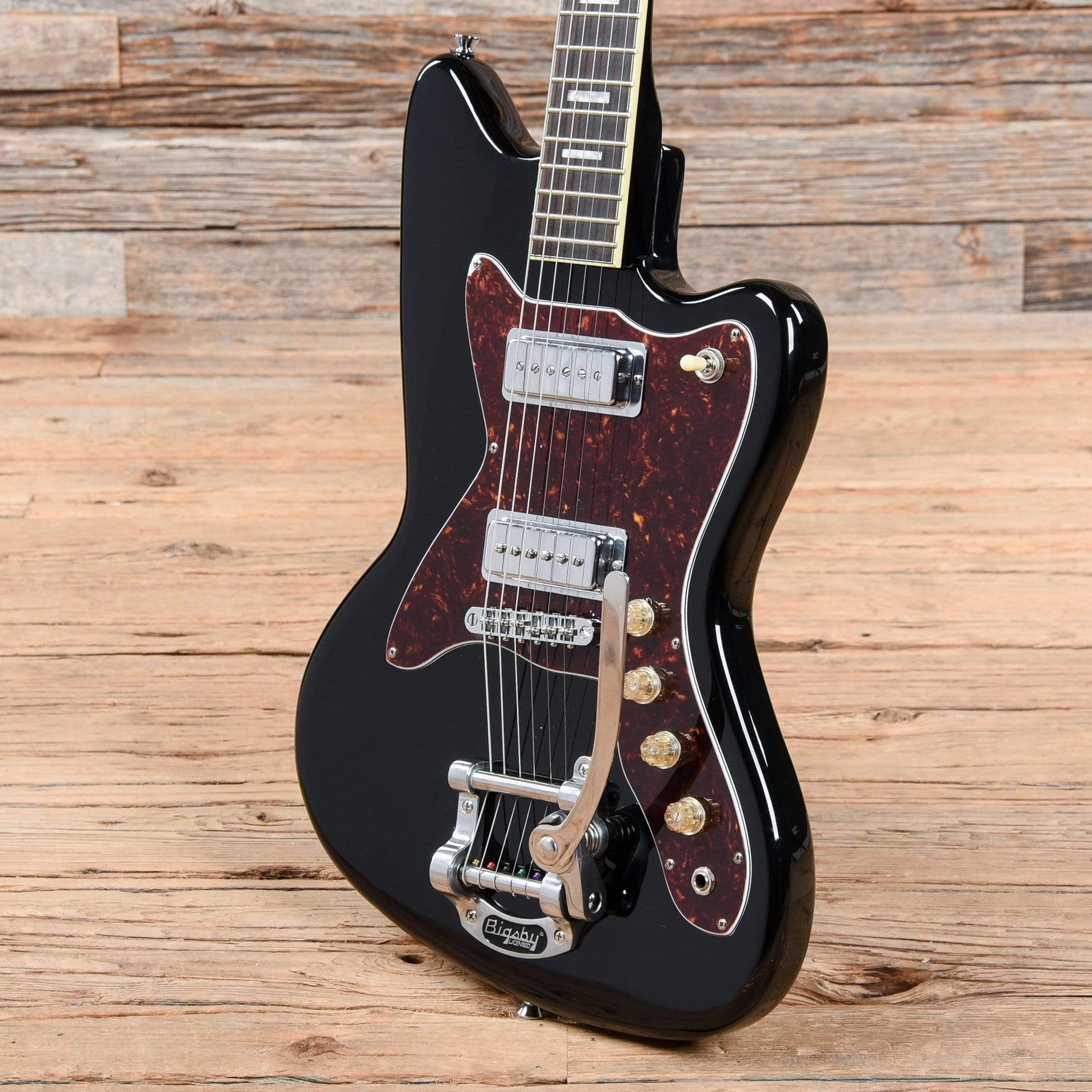 Silvertone 1478 Reissue Black Electric Guitars / Solid Body