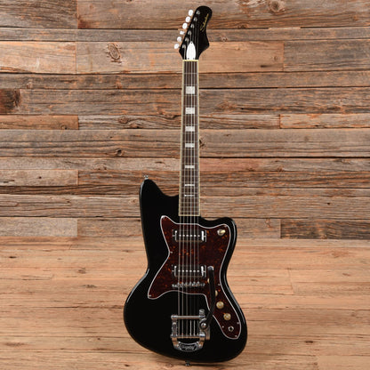 Silvertone 1478 Reissue Black Electric Guitars / Solid Body