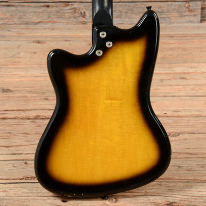 Silvertone Bobkat Sunburst 1960s Electric Guitars / Solid Body