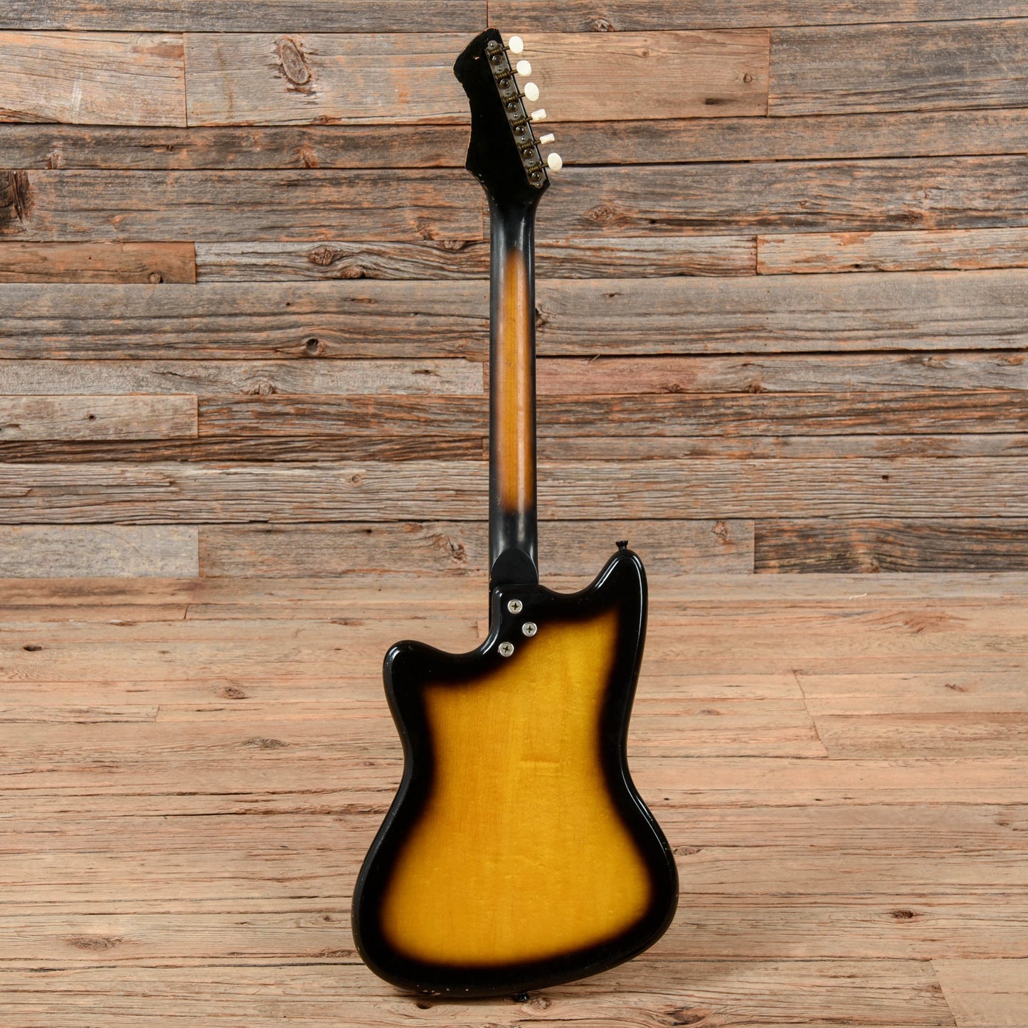 Silvertone Bobkat Sunburst 1960s Electric Guitars / Solid Body