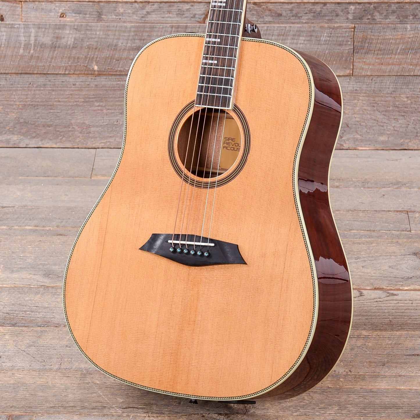 Sire Larry Carlton A4-D Dreadnought Roasted Spruce/Mahogany Natural Acoustic Guitars / Dreadnought