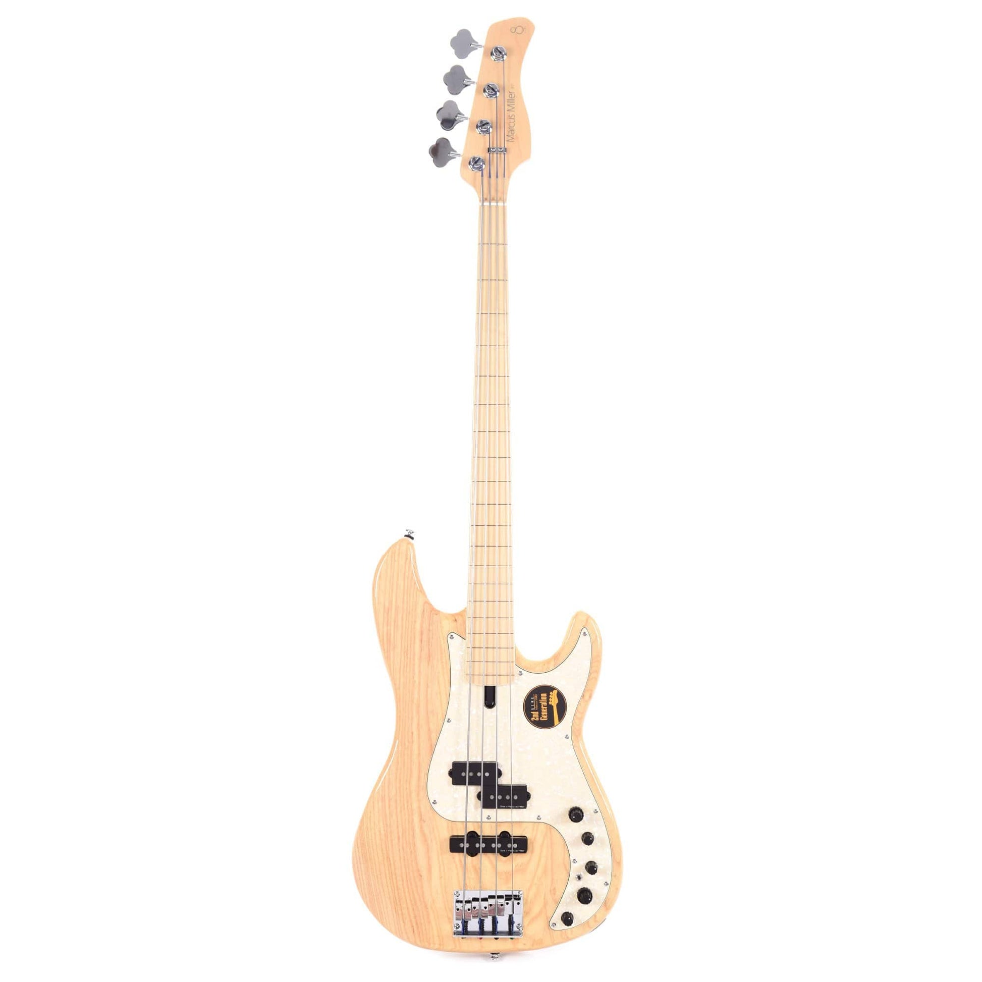 Sire Marcus Miller P7 Swamp Ash 4-String Fretless Natural (2nd Gen) Bass Guitars / 4-String