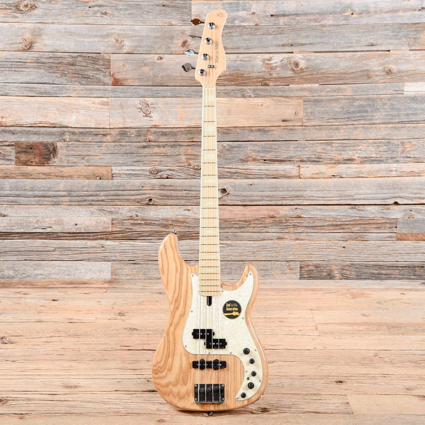 Sire Marcus Miller P7 Swamp Ash 4-String Natural (2nd Gen) Bass Guitars / 4-String