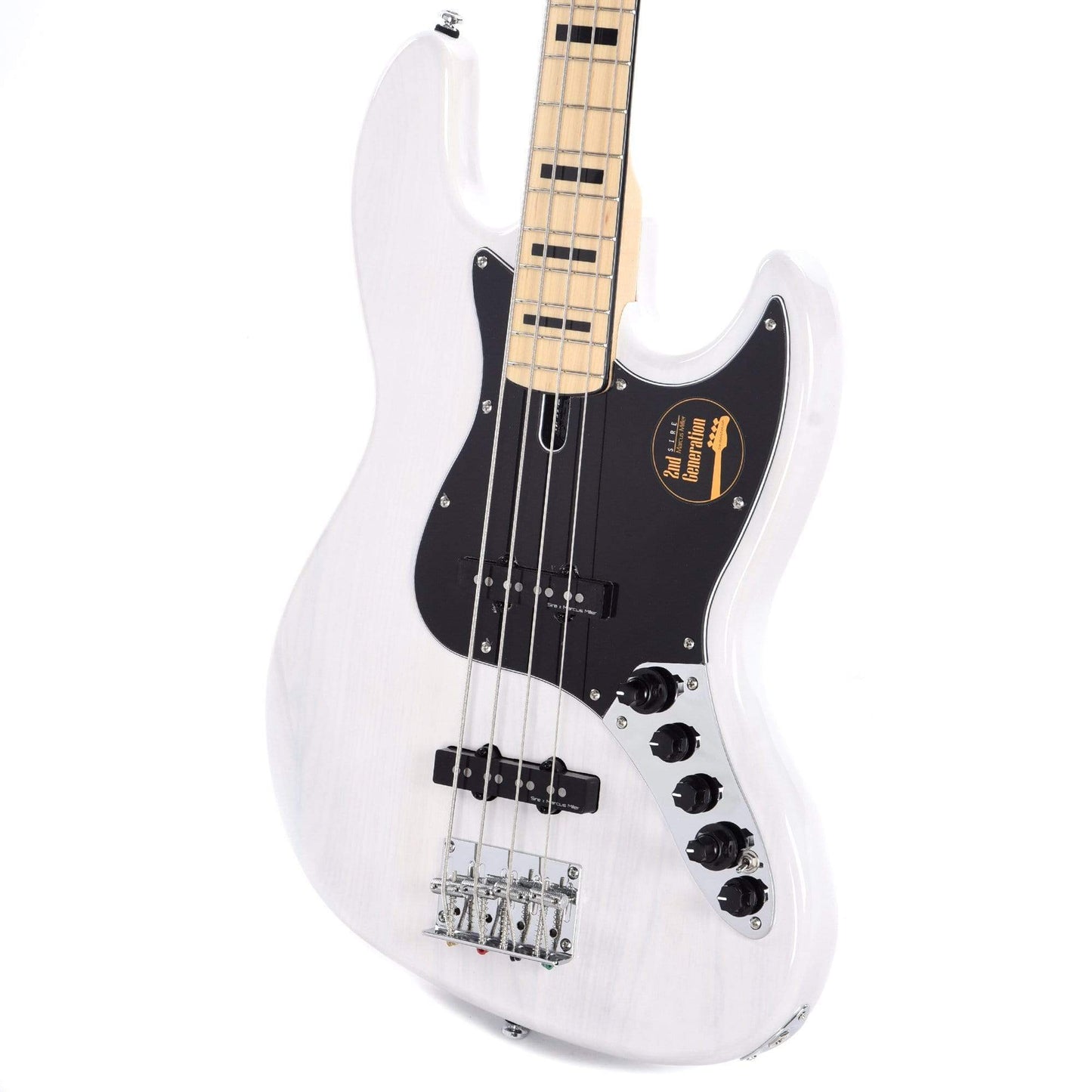 Sire Marcus Miller V7 Vintage Swamp Ash 4-String White Blonde (2nd Gen) Bass Guitars / 4-String