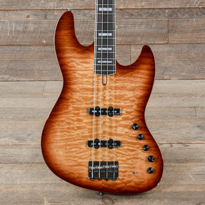 Sire Marcus Miller V9 Alder/Quilted Maple 4-String Brown Sunburst (2nd Gen) Bass Guitars / 4-String