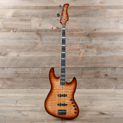 Sire Marcus Miller V9 Alder/Quilted Maple 4-String Brown Sunburst (2nd Gen) Bass Guitars / 4-String