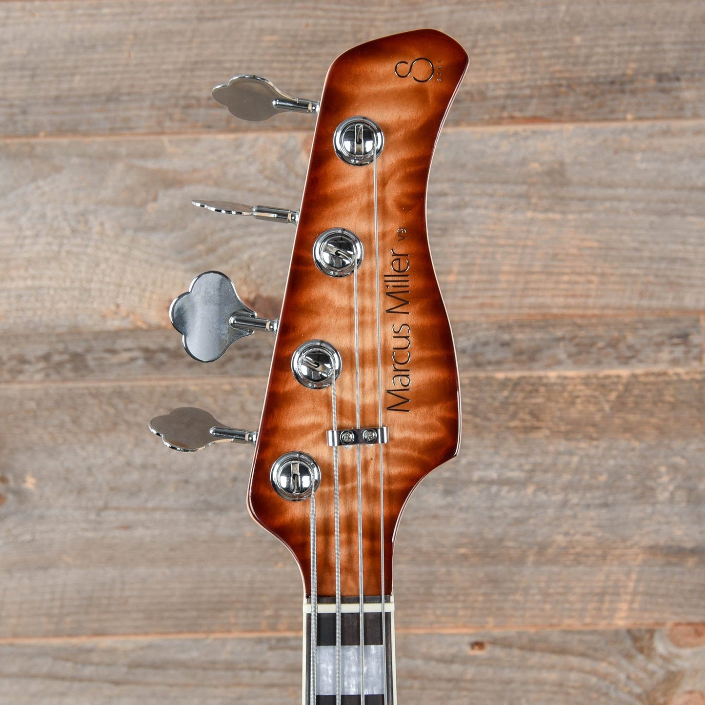 Sire Marcus Miller V9 Alder/Quilted Maple 4-String Brown Sunburst (2nd Gen) Bass Guitars / 4-String