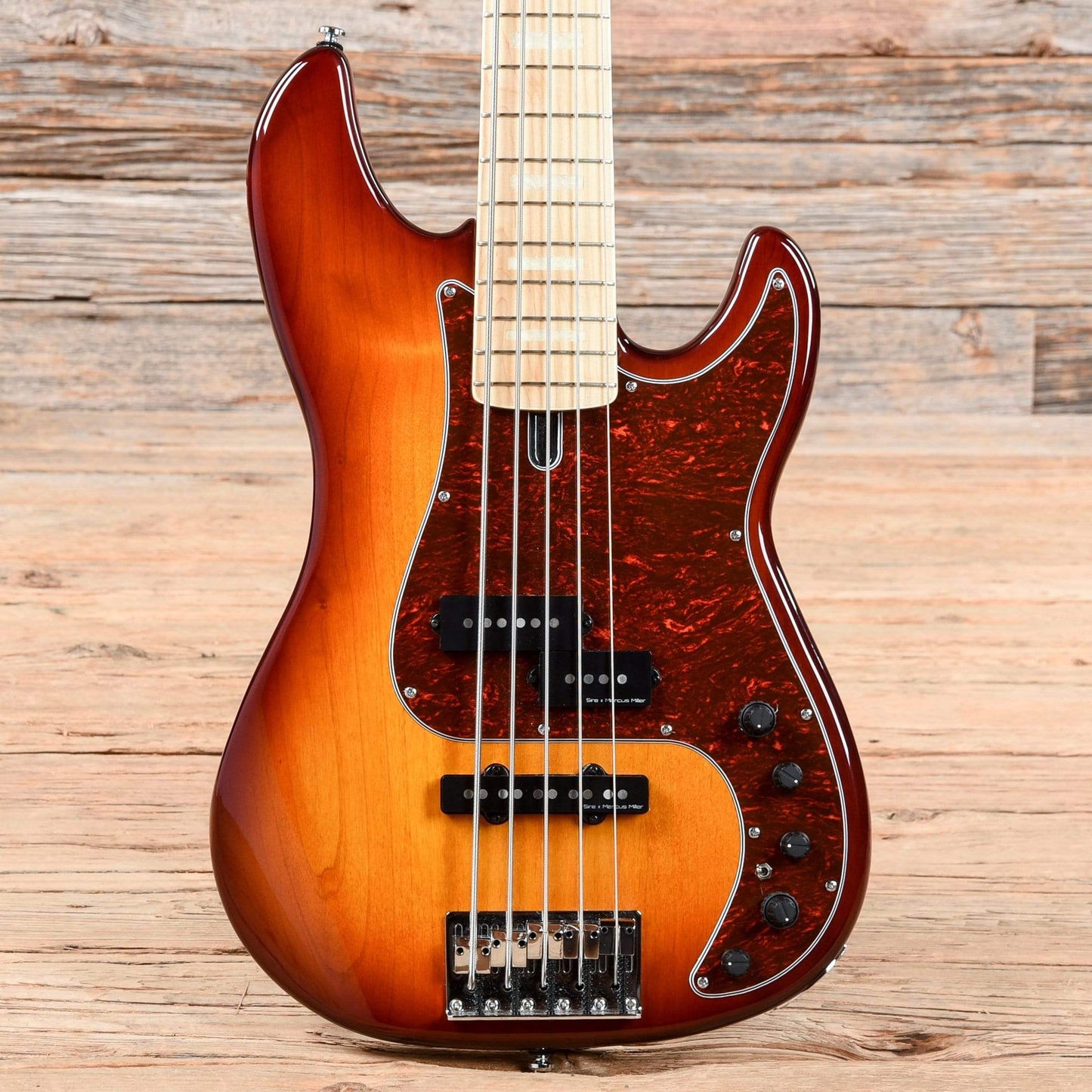 Sire Marcus Miller P7 Alder 5-String Bass Tobacco Sunburst 2018 Bass Guitars / 5-String or More