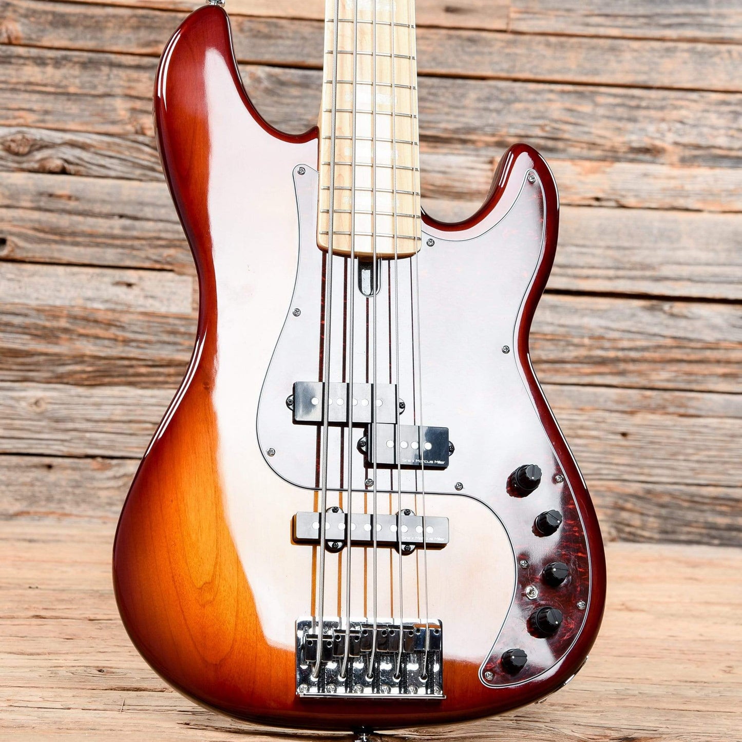 Sire Marcus Miller P7 Alder 5-String Bass Tobacco Sunburst 2018 Bass Guitars / 5-String or More