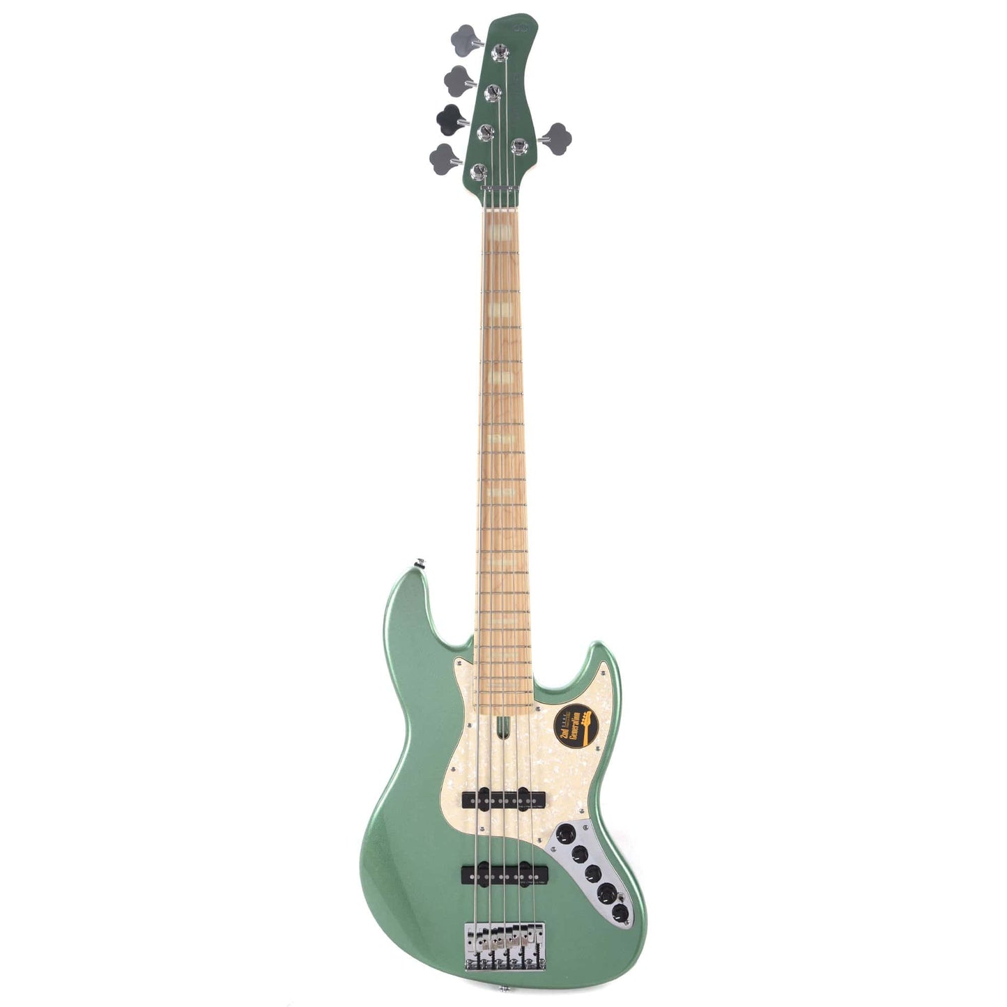 Sire Marcus Miller V7 Swamp Ash 5-String Sherwood Green (2nd Gen) Bass Guitars / 5-String or More