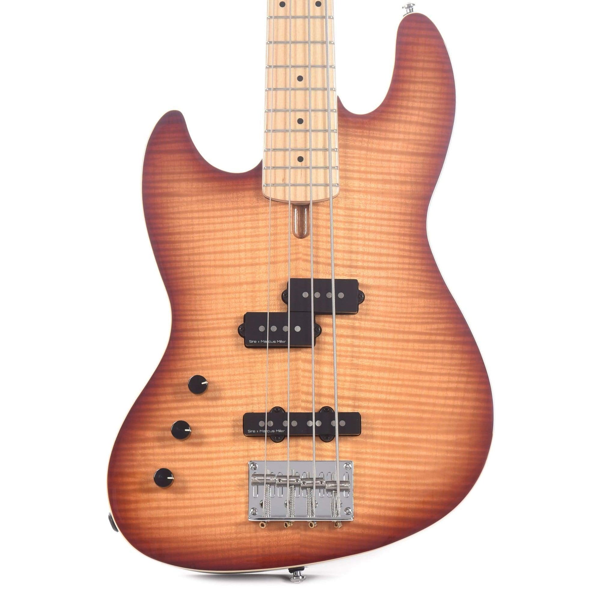 Sire Marcus Miller U5 Alder 4-String LEFTY Tobacco Sunburst (2nd Gen) Bass Guitars / Left-Handed