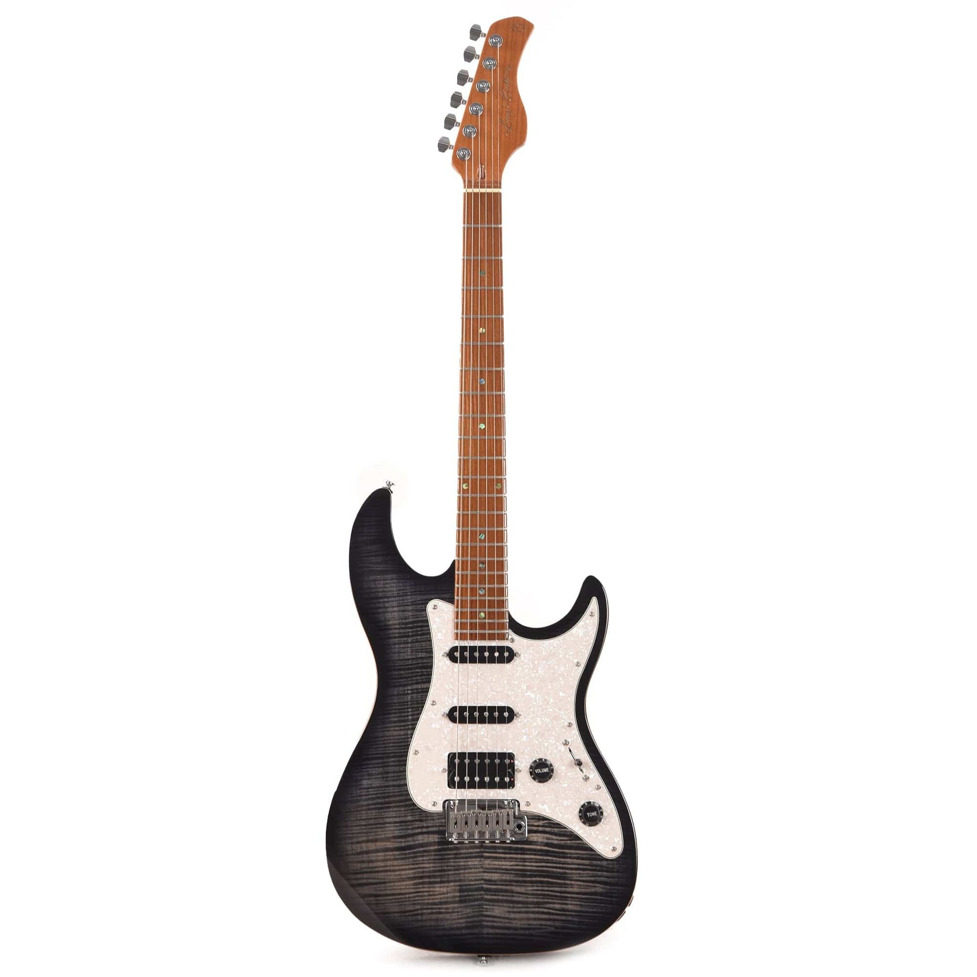 Sire Larry Carlton S7-FM Electric Transparent Black Electric Guitars / Solid Body