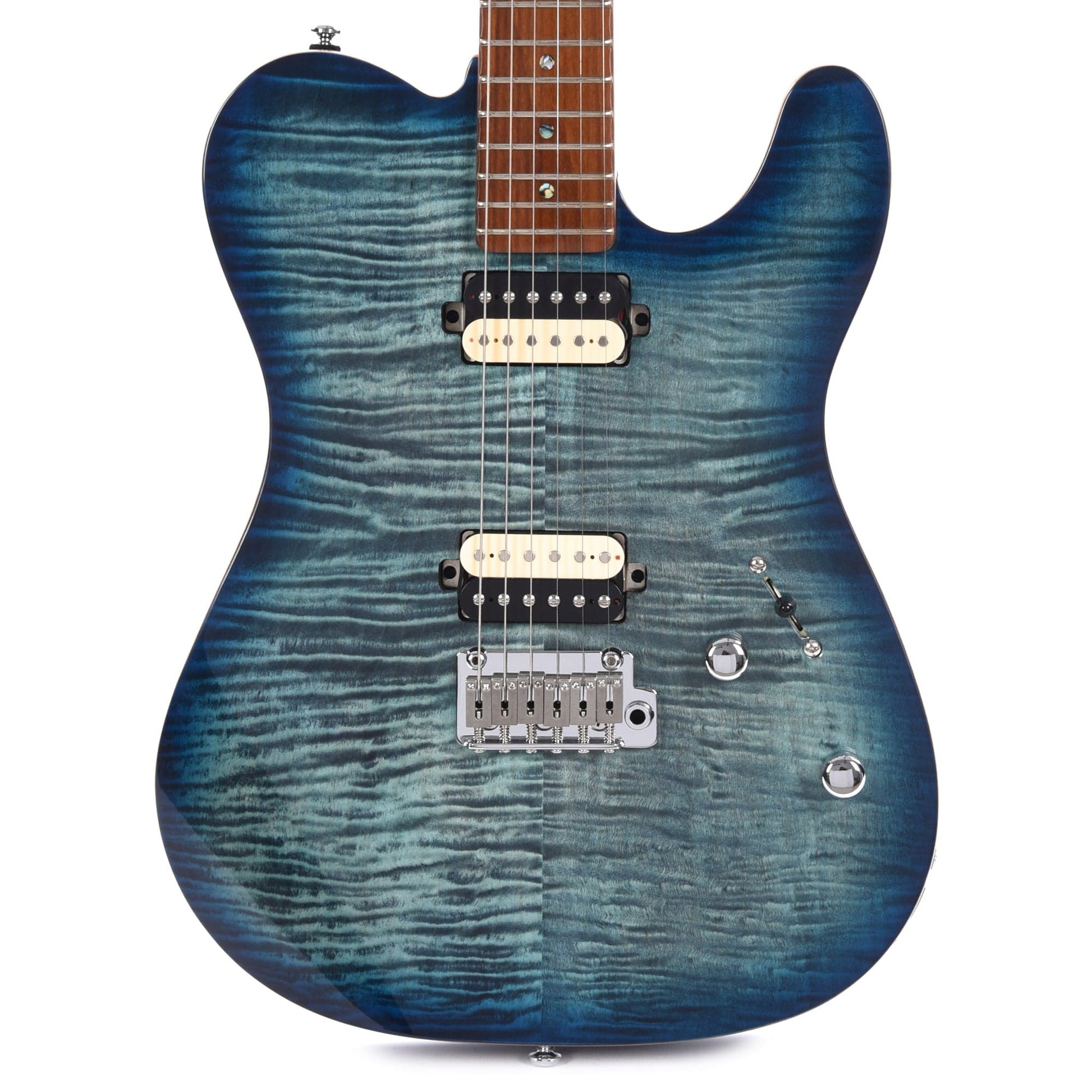 Sire Larry Carlton T7-FM Transparent Blue Electric Guitars / Solid Body