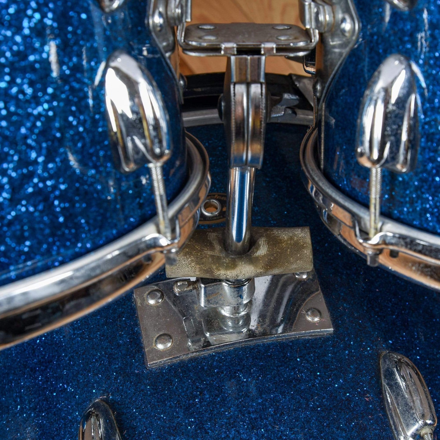 Slingerland 12/12/16/18/20 Blue Sparkle 1960s Drums and Percussion / Acoustic Drums / Full Acoustic Kits