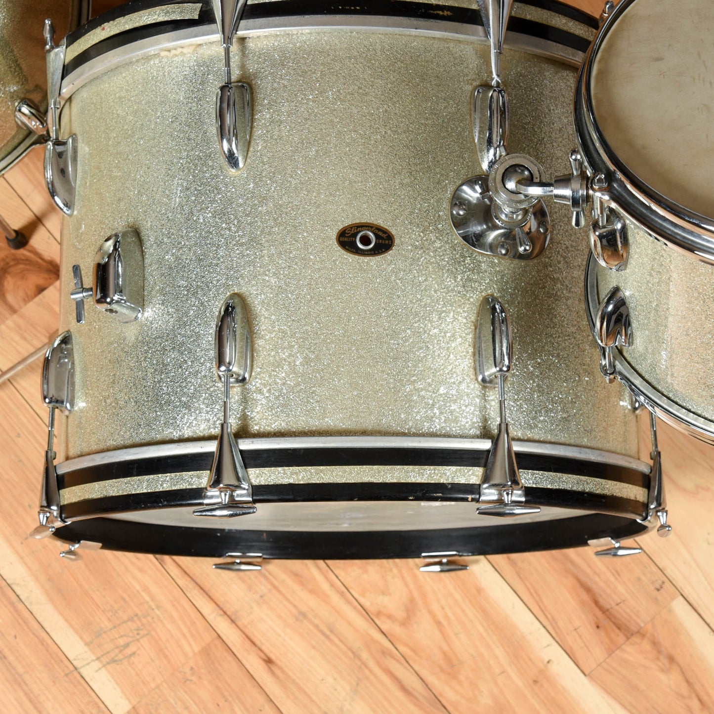 Slingerland 1960's Silver Sparkle 20/16/12 USED Drums and Percussion / Acoustic Drums / Full Acoustic Kits