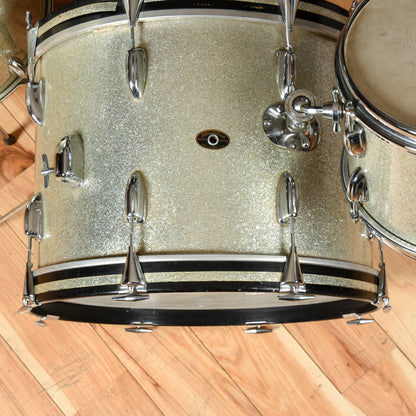 Slingerland 1960's Silver Sparkle 20/16/12 USED Drums and Percussion / Acoustic Drums / Full Acoustic Kits